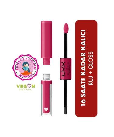 NYX Professional Makeup Shine Loud High Shine Lip Color Another Level - Dudak Parlat c s