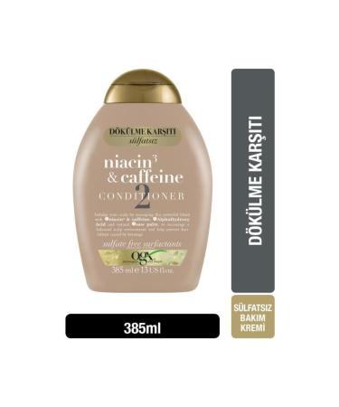 OGX Anti-Hair Loss Niacin & Caffeine Sulfate-Free Care Cream 385 ml