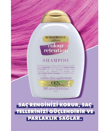 OGX Colour Retention Colour Protecting Sulfate Free Shampoo - Buy Online on GoSupps.com