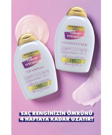 OGX Colour Retention Colour Protecting Sulfate Free Shampoo - Buy Online on GoSupps.com