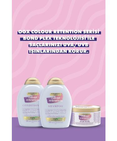 OGX Colour Retention Colour Protecting Sulfate Free Shampoo - Buy Online on GoSupps.com