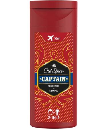 Old Spice Brand: Shower Gel And Shampoo Captain 50 Ml Category: Shower Gel