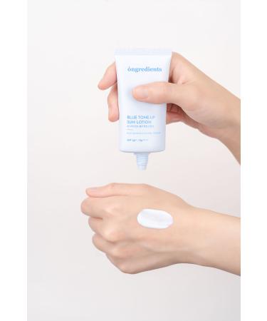 Ongredients Blue Tone-up Sun SPF50+ and PA++++ 50 Lotion - Buy Online on GoSupps.com