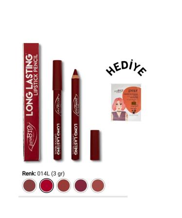purobiocosmetics 014L Long Lasting pencil lipstick