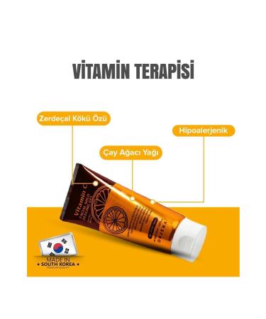 Orjena C Vitamin Facial Mild Peeling Gel - Anti-Stain - Revitalizing Face Cleaning Peeling Gel 180ml - Buy Online on GoSupps.com