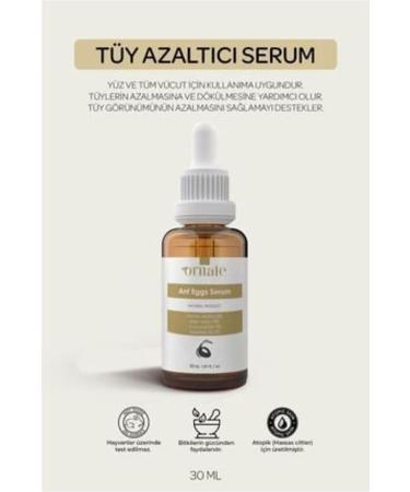 ORNATE Ant Egg Oil Hair Removal and Reducing Serum