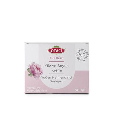 Otac Dry Face and Neck Cream - Rose Cure - 50 ml