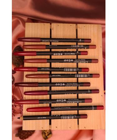 12 Piece Lip Pencil Set
