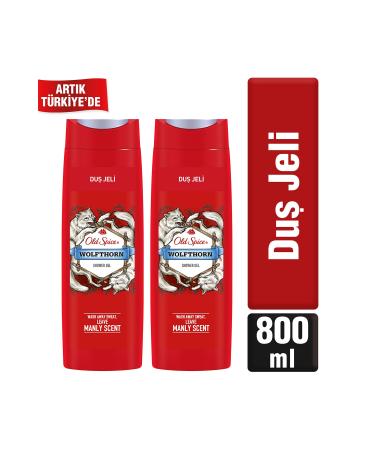 Old Spice Shower Gel 400 ml Wolfthornx2