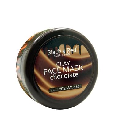 Black Red Clay Face Mask Aloe Vera 400gr + 5 Piece Wooden Meat Repellent Krong