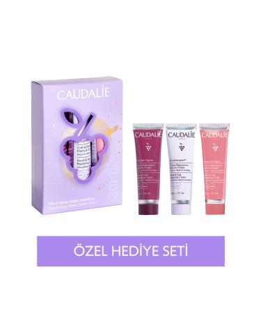 Caudalie Hand Care Cream Trio 30ml - Vinotherapist &The Des Vignes & Rose De Vignes