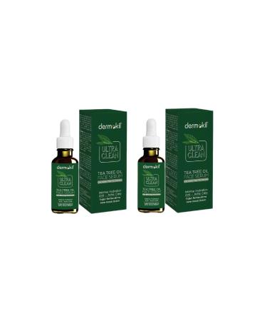 Dermokil Tea Tree Oil Face Serum 30 Ml * 2 Pieces