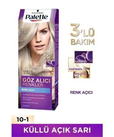 Eye-Catching Colors in Palette 10-1 Ash Light Blonde X 2 Pieces - Buy Online on GoSupps.com