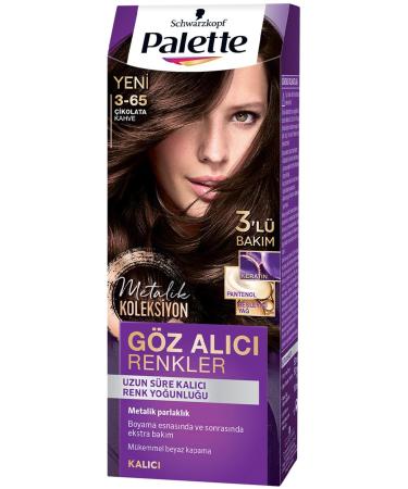 Eye-Catching Colors Palette Hair Dye 3-65 Chocolate Brown