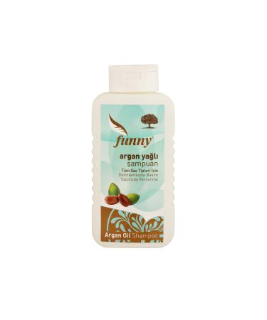 Funny Anti-Hair Loss Anti-Dandruff Argan Oil Shampoo 400ml