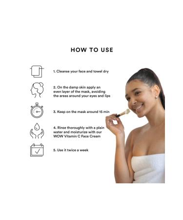 WOW Skin Science Activated Charcoal Face Mask - Natural Content - Anti-Blackhead and Anti-Acne Pore Minimizer 200 Ml - Buy Online on GoSupps.com