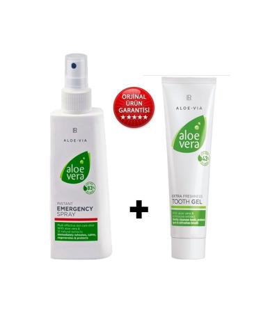 LR Aloe Vera Emergency Aid Spray 150 ml + Aloe Vera Gel Toothpaste 100 ml