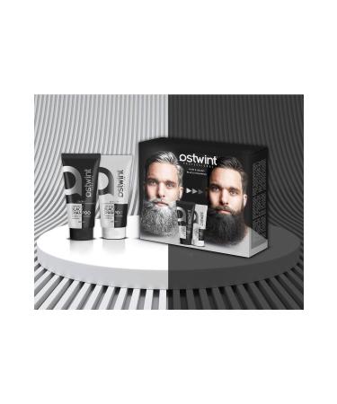 Organic Ostwint Black Shampoo Hair and Beard Blackening Set - Buy Online on GoSupps.com