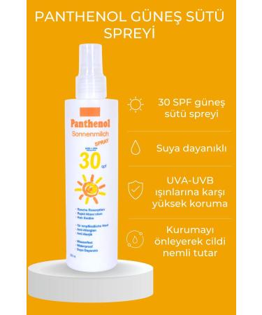 Panthenol Sun Milk Spray 30 Spf