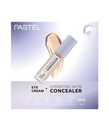 Pastel Eye Cream Hydrating Satin Concealer - Eye Cream Under Eye Concealer 61 Vanilla - Buy Online on GoSupps.com