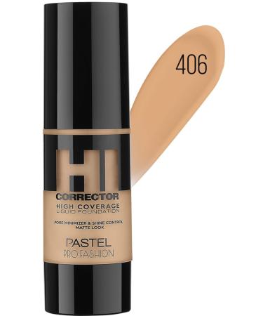 Pastel High Coverage Matte Appearance Foundation | 406