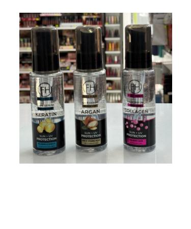 Black Red hair serum