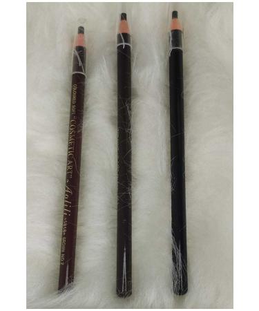 Lash string drawing pencil brown color