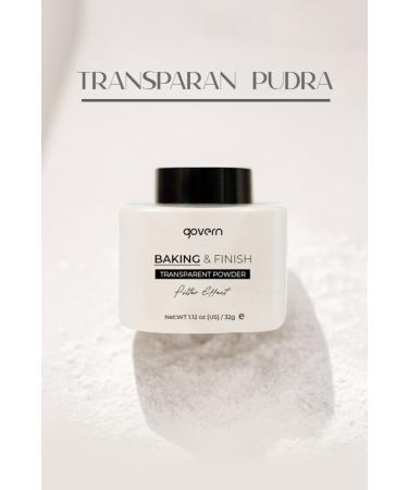 govern Transparent Powder - Baking Powder - Color: White