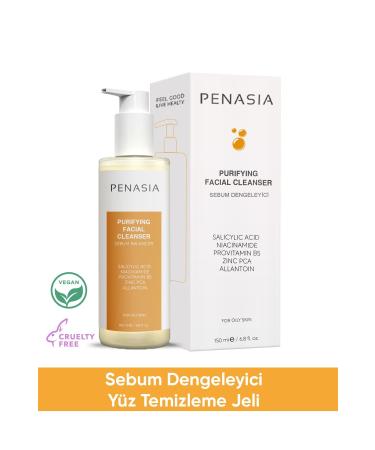 Purifying Facial Cleanser Sebum Balancing Facial Cleansing Gel - Buy Online on GoSupps.com