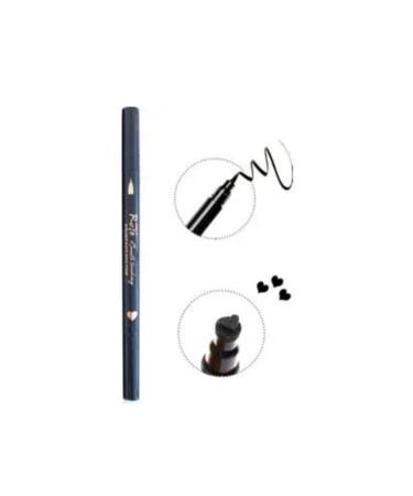 Rose Heart Printed Eyeliner Printed Eyeliner Double Sided Eyeliner..Black