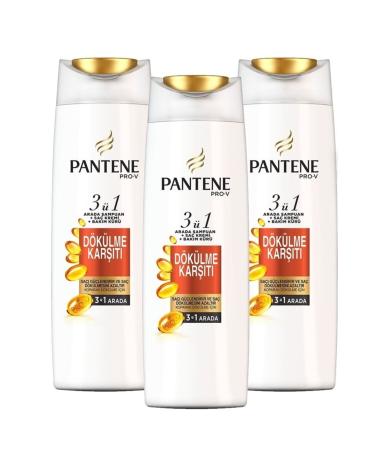 Pantene Anti Hair Loss 3 in 1 470 ml 3 Pieces