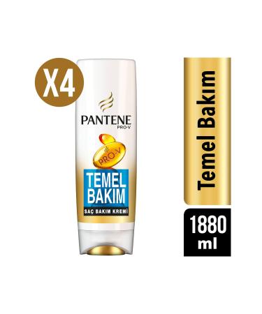 Pantene Hair Care Conditioner Basic Care 4 x 470 ml