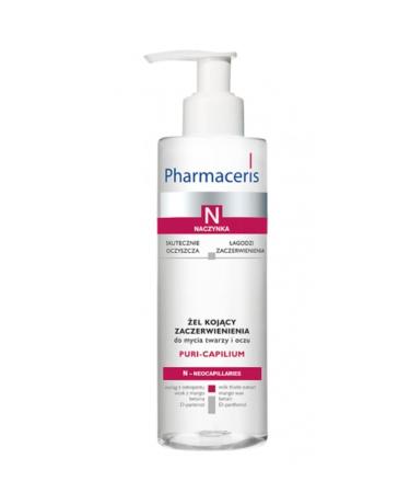Pharmaceris Effective Cleanser to Remove Dirt and Makeup Without Drying the Skin Redness Soothing Cleansing Gel eleg.1999