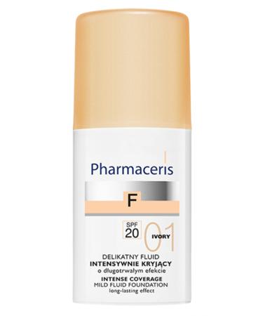 Pharmaceris ntense Coverage Mild Fuid Foundation Spf20 / 01 Ivory 30 ml