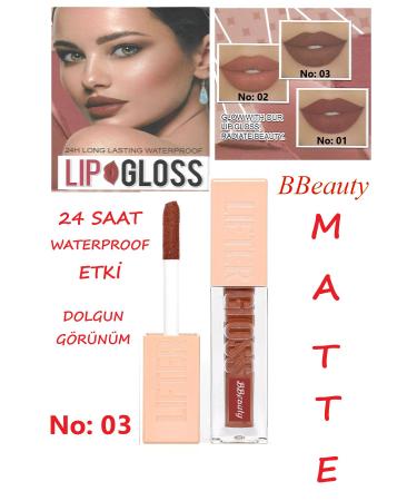 BBeauty Lifter 24 Hour Waterproof & Plumping Effect Permanent Matte Liquid Lipstick Matte Lipgloss