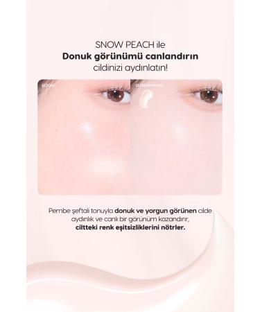 PERIPERA Bright Appearance Tone Equalizing Cream PERIPERA Filter Fit Milk Tone Up (001 Snow Peach) SPF30