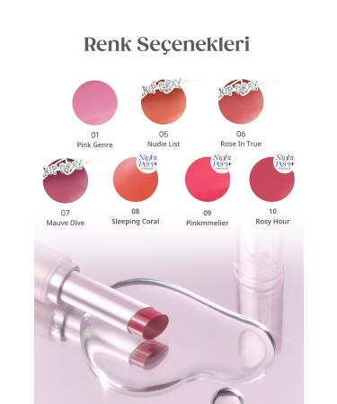 PERIPERA Intense Moisturizing Vegan Lip Balm Ink Mood Glowy Balm (10 ROSY HOUR) (NIGHT PER ) - Buy Online on GoSupps.com