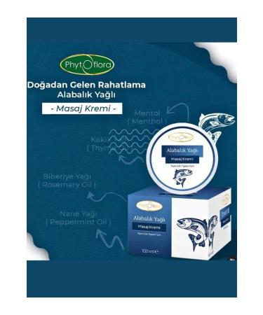 Phytoflora Trout Oil Massage Cream 100 ML