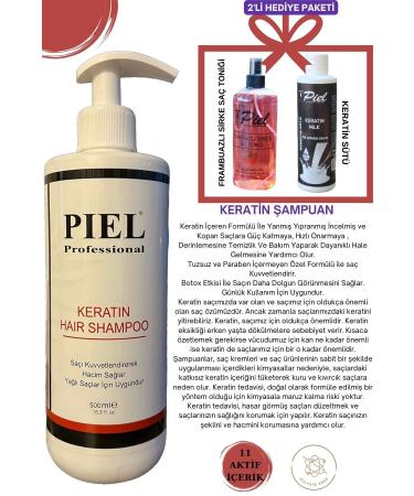PIEL Sulfate-Free Keratin Shampoo 500 ml