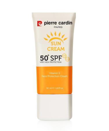 Pierre Cardin Face Sun Cream High UV Protection Spf 50 Anti-Stain Tone Equalizer 50 ml - Buy Online on GoSupps.com