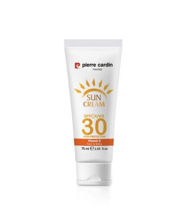 Pierre Cardin Protective Sun Cream 30 Spf High Protection - 75 Ml