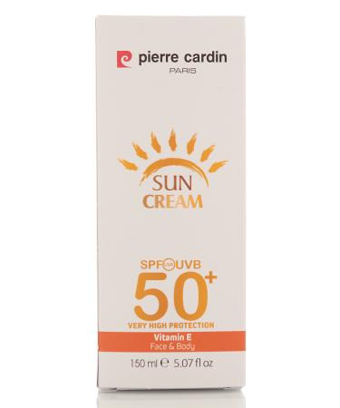 Pierre Cardin Protective Sun Cream 50 Spf Very High Protection - 150 ml - Buy Online on GoSupps.com
