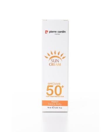 Pierre Cardin Protective Sun Cream 50+ Spf Very High Protection - 75 Ml - Buy Online on GoSupps.com