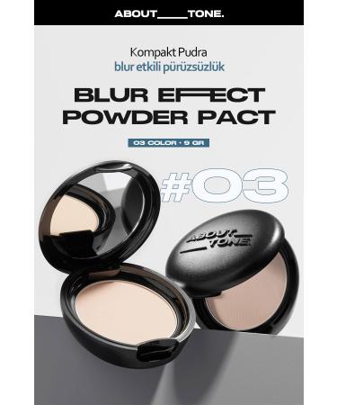 ABOUT TONE Blur Powder a Fixing Powder that Makes Makeup Last All Day Long - Buy Online on GoSupps.com