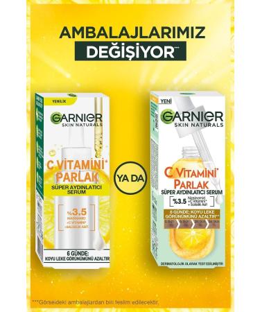 Garnier Vitamin C Bright Super Brightening Serum 30ml Q81 - Buy Online on GoSupps.com