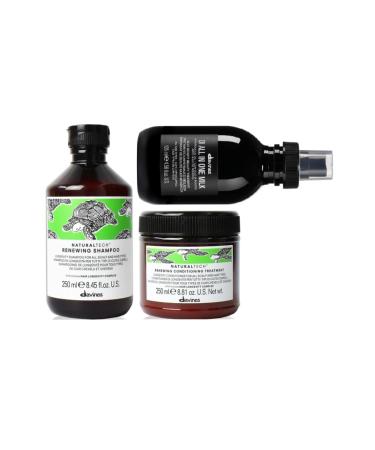 Davines Anti-Aging Luxury Hair Care Ritual Triple Set: Shampoo Cream Hair Milk (635ml) BEAUTYSECRETSQ3