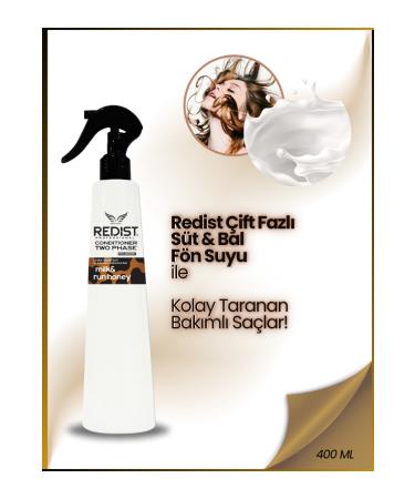 Redist Milk Therapy Heat Protection Hair Care Blow Dry Water 400 ml - Buy Online on GoSupps.com