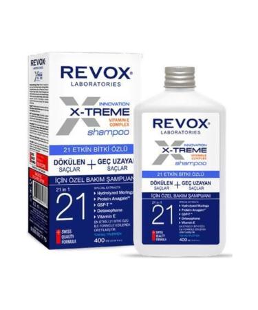 Revox X-treme 21 Active Plant Extracts 400 Ml Shampoo for Hair Loss