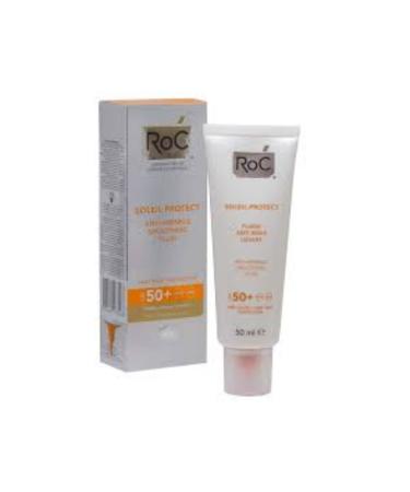 Roc Soleil Protect Anti Wrinkle Fluid Spf 50 50 ml Sun Cream (ANTI-WRINKLE) - Buy Online on GoSupps.com