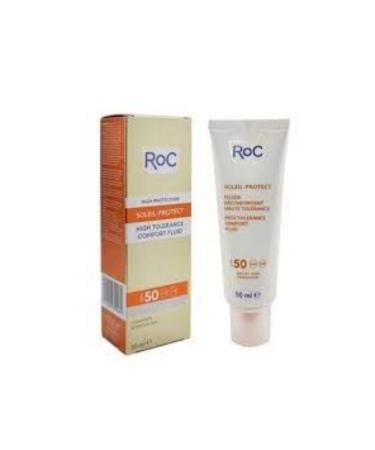 Roc Soleil Protect Sensitive Skin Moisturizing Cream Spf50 50 Ml - Buy Online on GoSupps.com